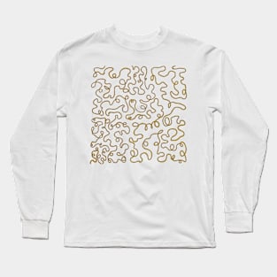 Life trail (yellow) Long Sleeve T-Shirt